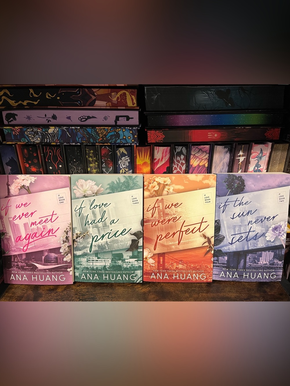 Romance Paperback Set If Love by Ana Huang Complete Brand New